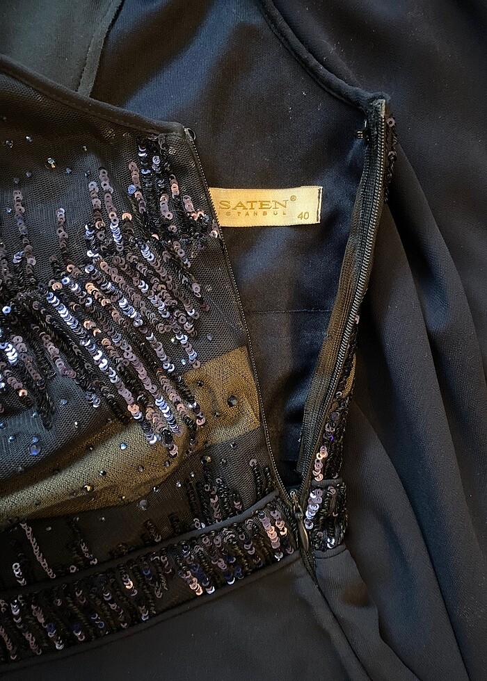 Saten marka Gece Elbisesi/ Abiye - Görsel 3