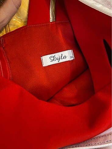 Kırmızı Gece Elbisesi / Abiye - Görsel 6