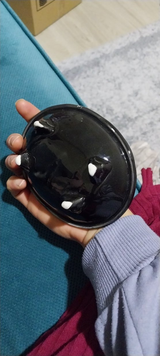 Siyah Mermer Desenli sabunluk - Görsel 4