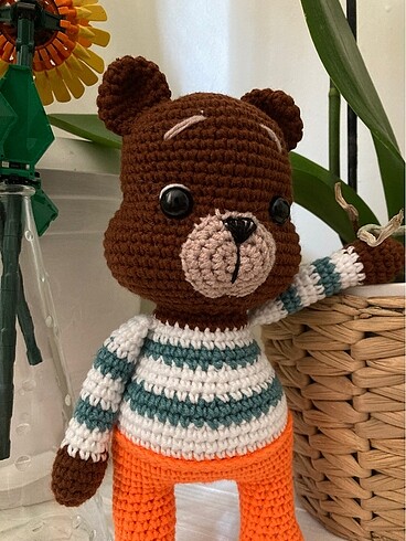 Beden Renk Amigurumi minik ayıcık