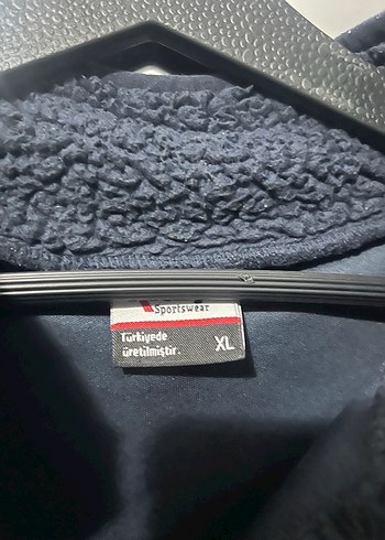 Gri Kadın Peluş Fermuarlı Ceket - Görsel 2