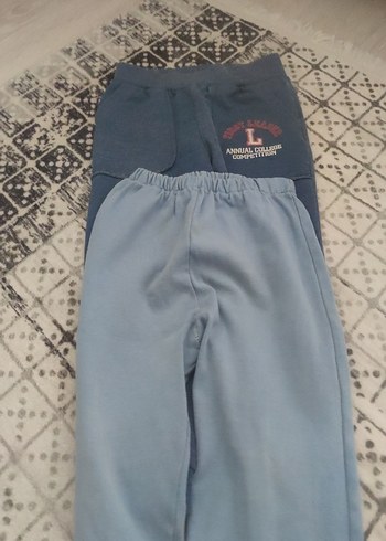 5 Yaş Beden Erkek Çocuk Mavi Denim Rahat Kesim Eşofman
