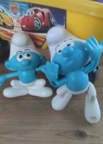  Renkli Mavi Şirin Figürleri