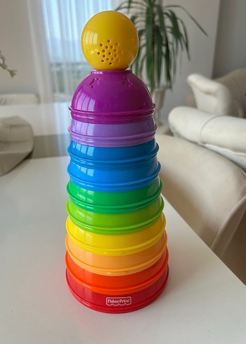 Fisher Price Renkli Sayı Halkalı Eğitici Oyuncak