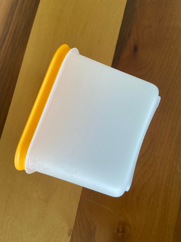 Sarı Plastik Saklama Kabı - Görsel 3