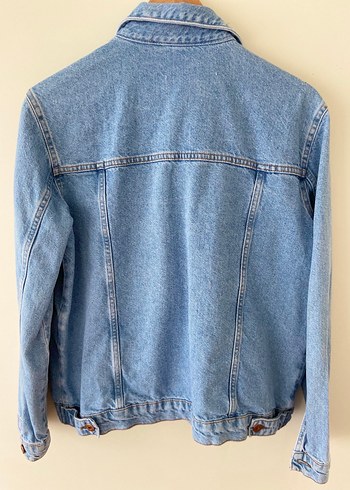 Koton marka Düğmeli Mavi Denim Ceket - Görsel 4