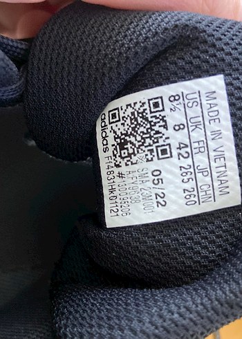 Adidas Siyah Bağcıklı gorotex Outdoor Spor Ayakkabı - Görsel 5