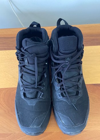 Adidas Siyah Bağcıklı gorotex Outdoor Spor Ayakkabı - Görsel 3