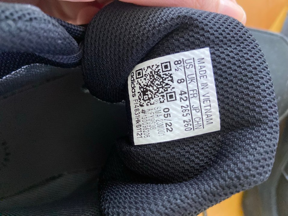 Adidas Siyah Bağcıklı gorotex Outdoor Spor Ayakkabı - Görsel 5