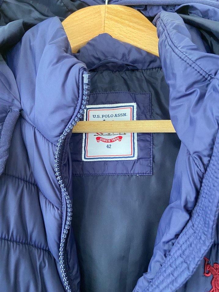 Koyu Mavi Fermuarlı Kadın Yelek - Görsel 3