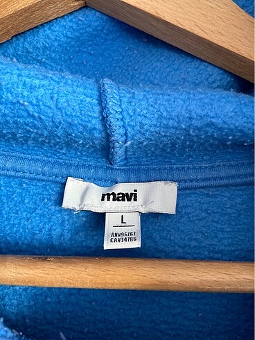 l Beden mavi Renk Mavi Jeans L Beden Kapüşonlu Sweatshirt