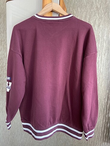 xl Beden bordo Renk Swetshırt