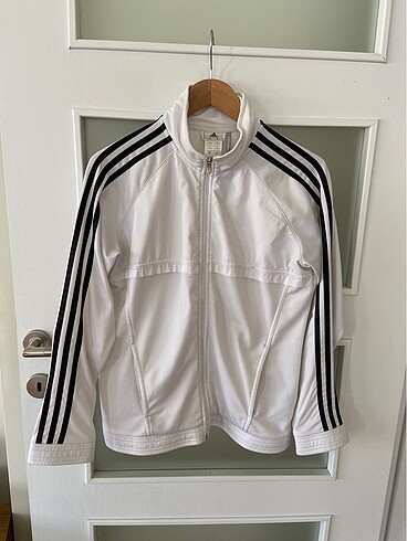 42 Beden beyaz Renk Adidas eşofman üstü