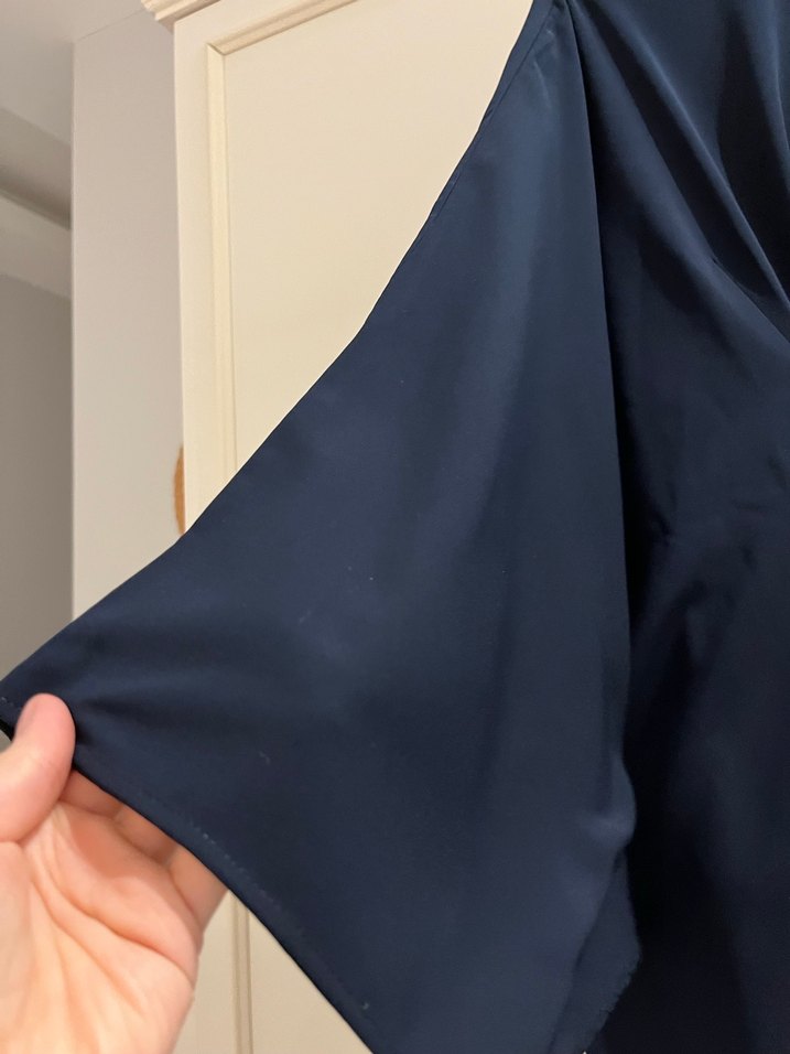 Lacivert Uzun panço - Görsel 3