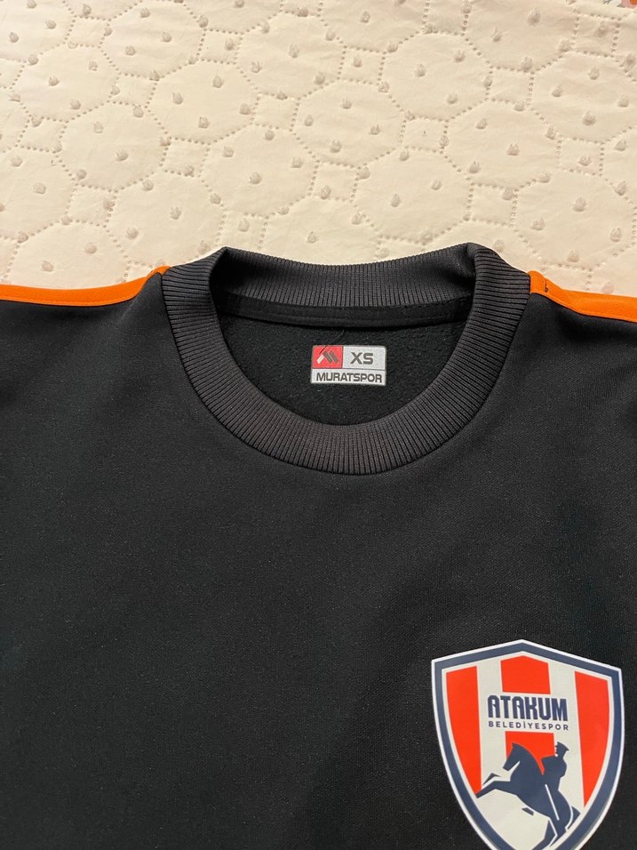 Uzun Kollu Siyah Erkek Spor takım forması - Görsel 2