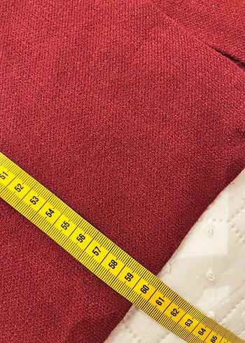 Düğmeli Bordo Kadın Yelek QUSTYL MARKA - Görsel 4