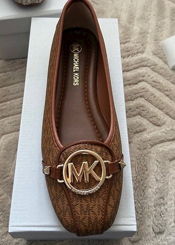 Kahverengi Tokalı Blok Topuklu Kadın Babet - Görsel 3