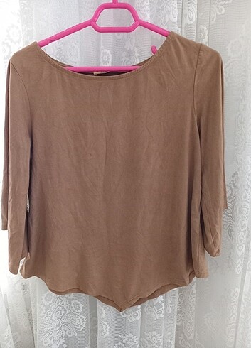 xs Beden camel Renk Bayan bluz
