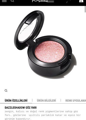 MAC Dazzleshadow Göz Farı - Bej Tonları - Görsel 4