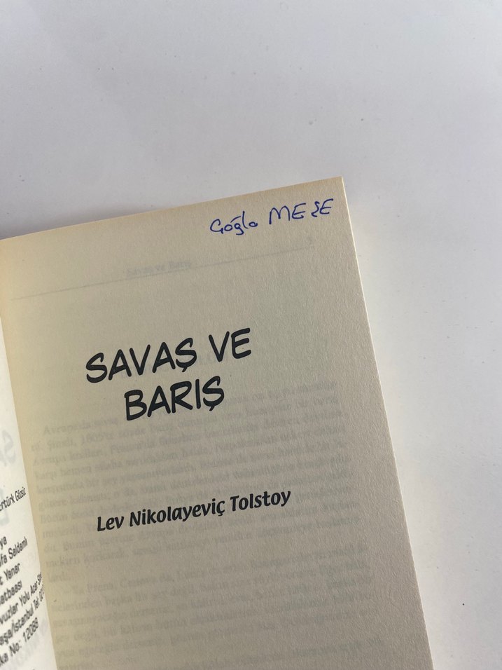 Savaş ve Barış - Tolstoy - Görsel 3