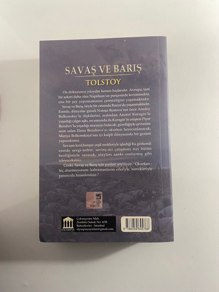 Savaş ve Barış - Tolstoy - Görsel 2