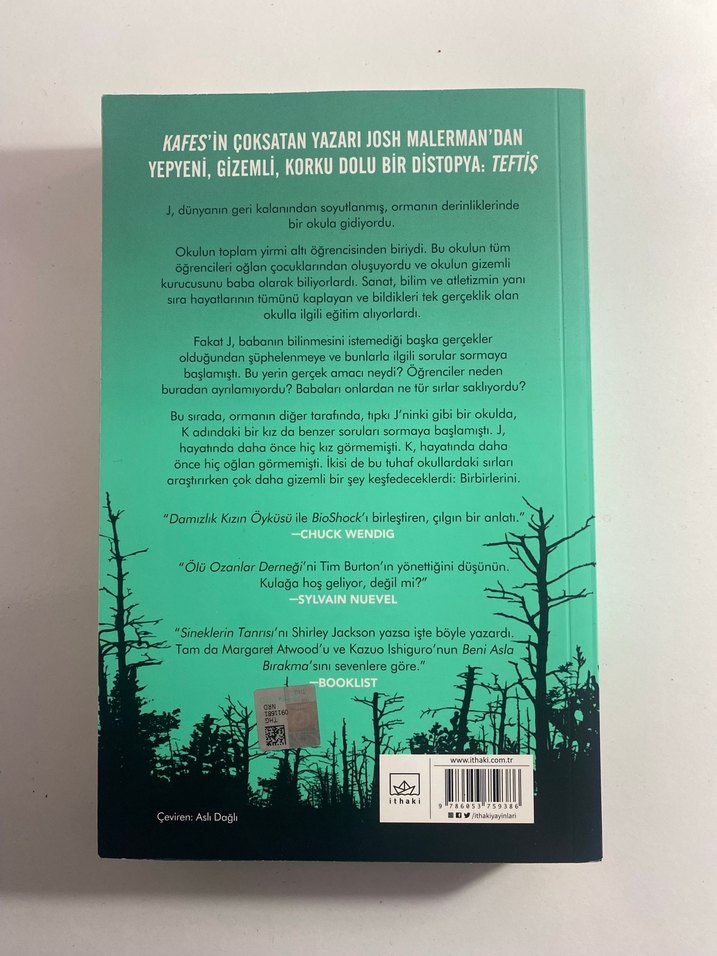 Teftiş - Josh Malerman - Görsel 2