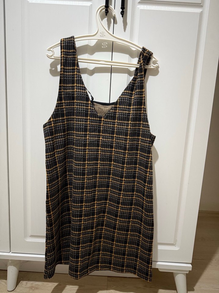 Kahverengi Ekose Mutfak Önlüğü - Görsel 2