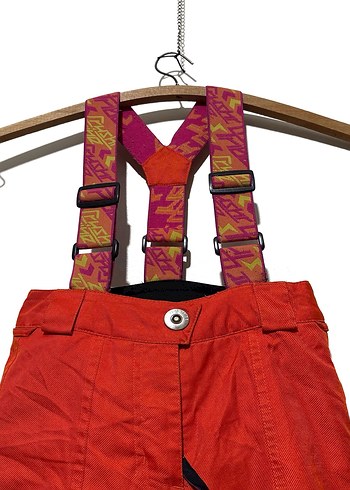 6 Yaş Beden kırmızı Renk Vintage Crushr Çocuk Kayak Pantolonu