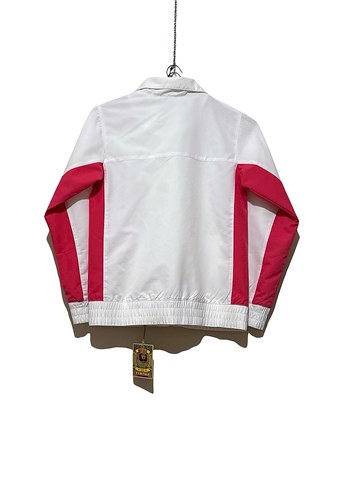 Beyaz Nike Fermuarlı Spor Ceket - Görsel 2