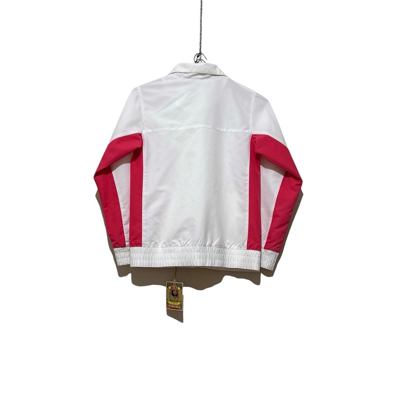 Beyaz Nike Fermuarlı Spor Ceket - Görsel 2