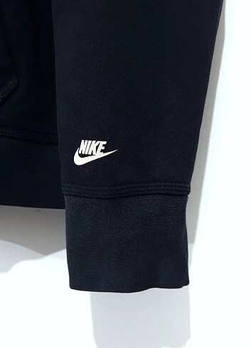 xl Beden siyah Renk Vintage 'Nike' Full-Zip Hoodie 