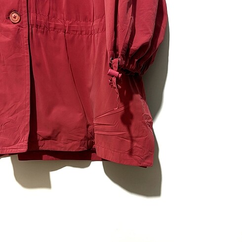 xl Beden kırmızı Renk Vintage ?Flick? Yağmurluk