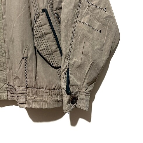 m Beden camel Renk Vintage ?Berto Lucci? Bomber