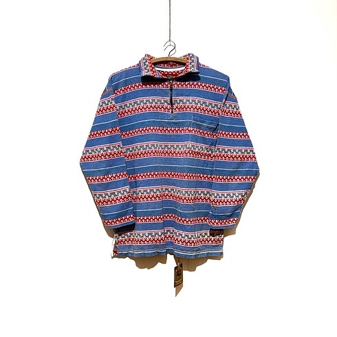 Vintage ?Day Day?Half-Zip Sweat
