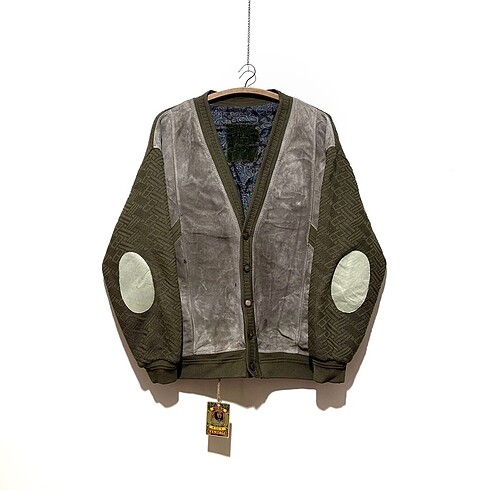 Vintage ?David Jorda? Süet Bomber Ceket