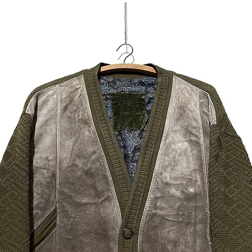 l Beden Vintage ?David Jorda? Süet Bomber Ceket