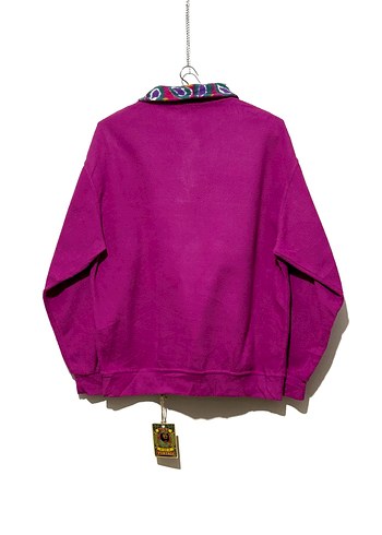American Vintage Bohem Renkli Desenli Kadın Polar Sweatshirt