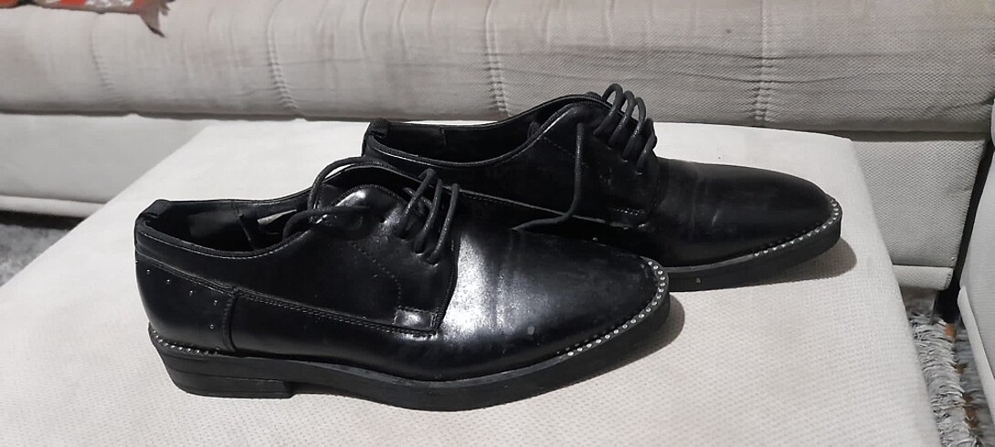 38 Beden siyah Renk 38 numara fabrika ayakkabı