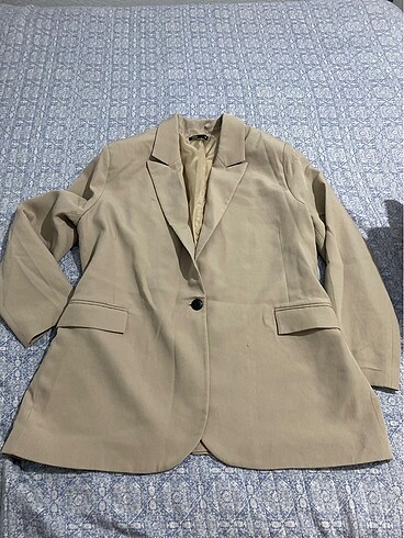 xxl Beden Bej blazer ceket