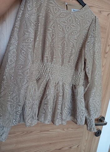 Dantelli bluz - Görsel 3