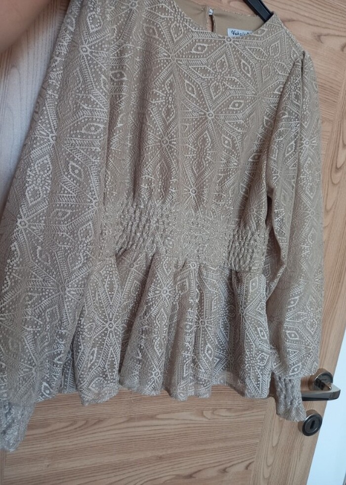 Dantelli bluz - Görsel 3