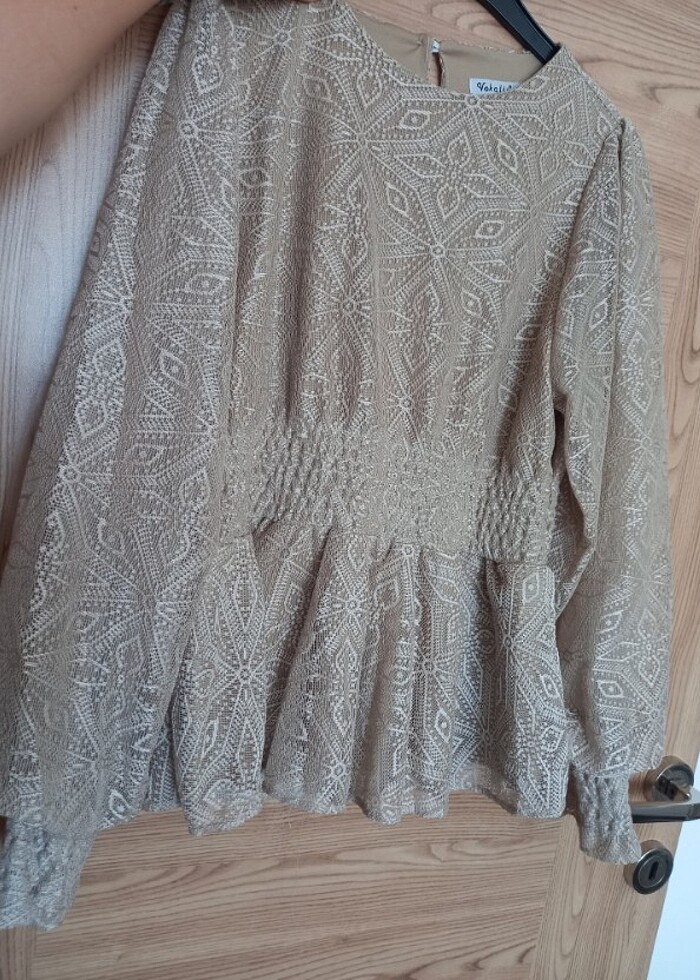 Dantelli bluz - Görsel 4