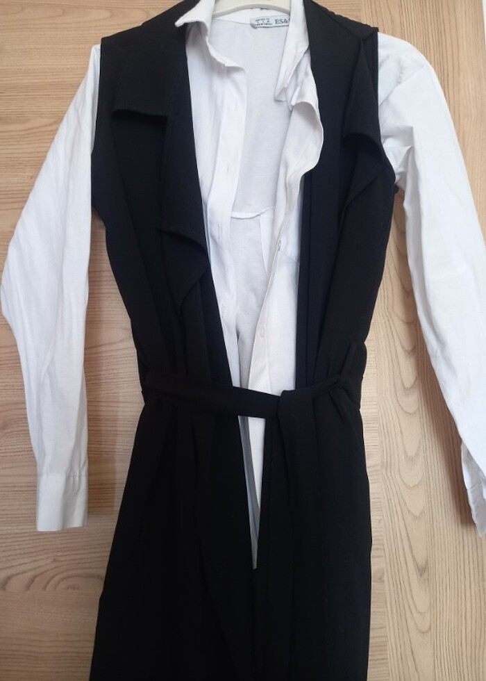 Siyah yelek - Görsel 3