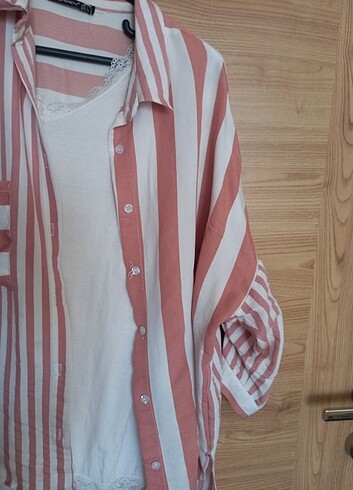Çizgili gömlek - Görsel 5