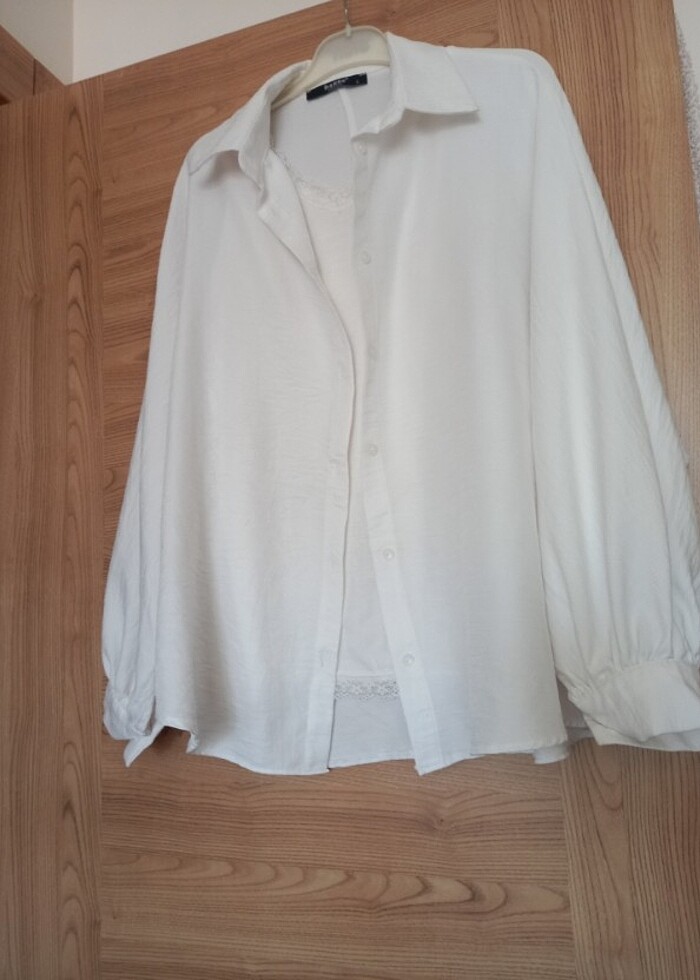 Balon kol gömlek  - Görsel 2