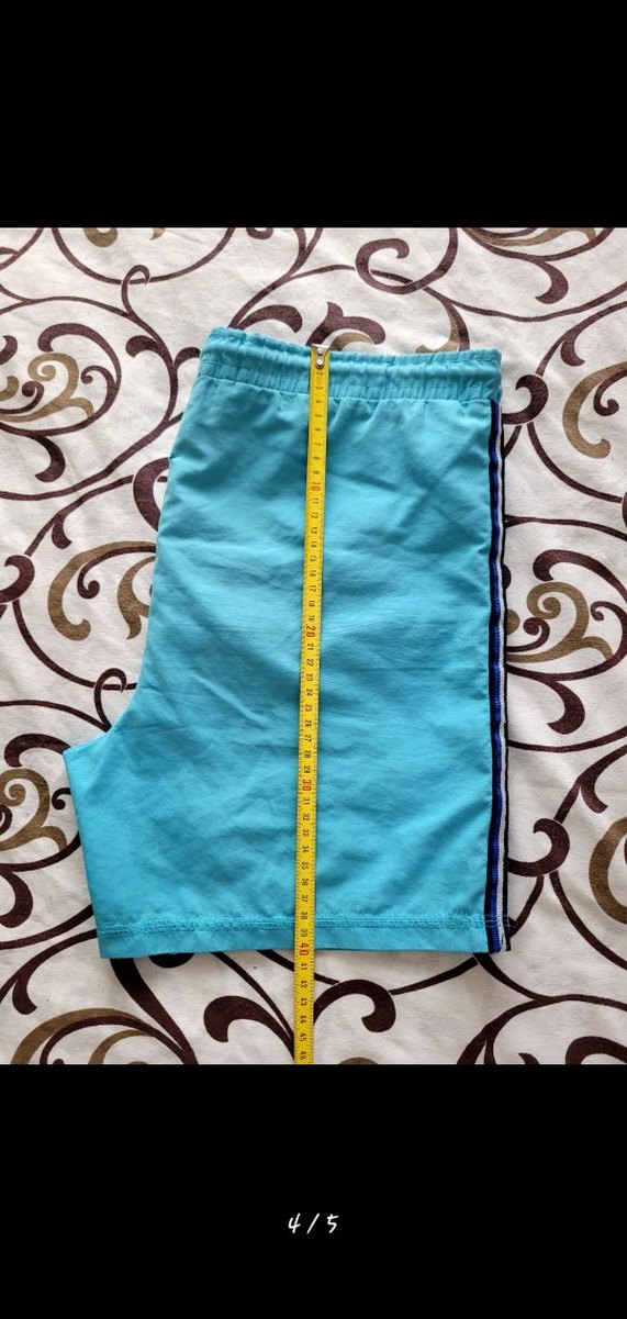 Mavi Deniz Şortu - Görsel 4