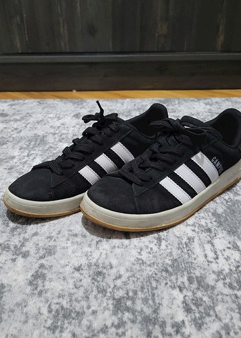 Adidas Campus Siyah Suet Sneaker