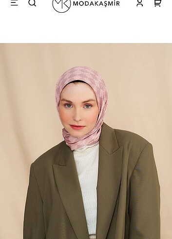 Armine Moda Kaşmir Monogram Eşarp