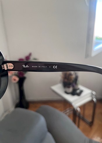 Beden siyah Renk Ray-Ban Siyah Parlak Klasik Kadın Gözlüğü