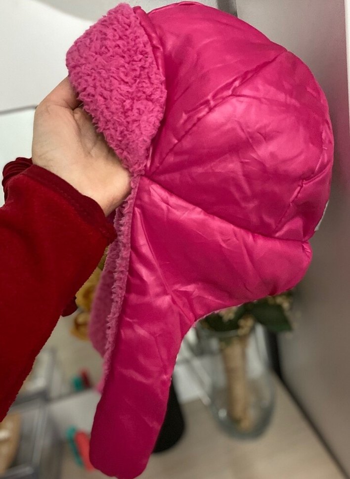 Parlak Pembe Kürklü Bebek Kız Tulumu - Görsel 3